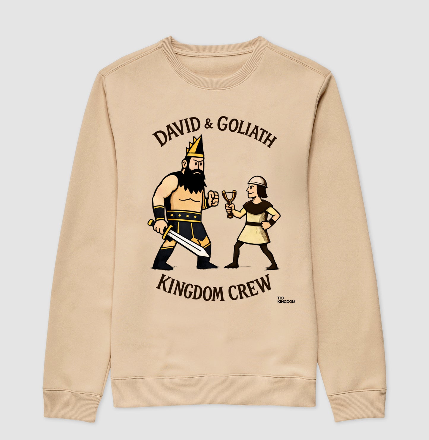BLUSA MOLETOM DAVID AND GOLIATH