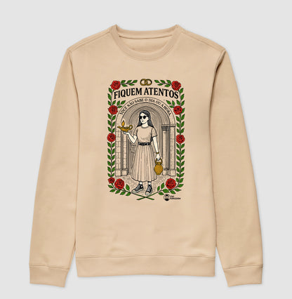 BLUSA MOLETOM 
FIQUEM ATENTOS