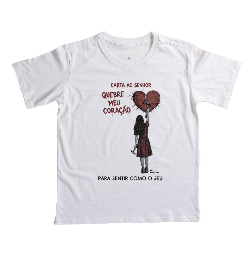 CAMISETA CORAÇÃO QUEBRADO