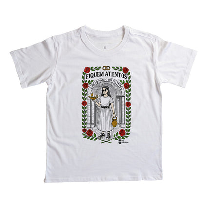 CAMISETA INFANTIL FIQUEM ATENTOS