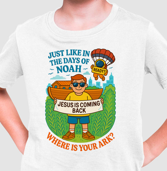 CAMISETA INFANTIL DAYS OF NOAH