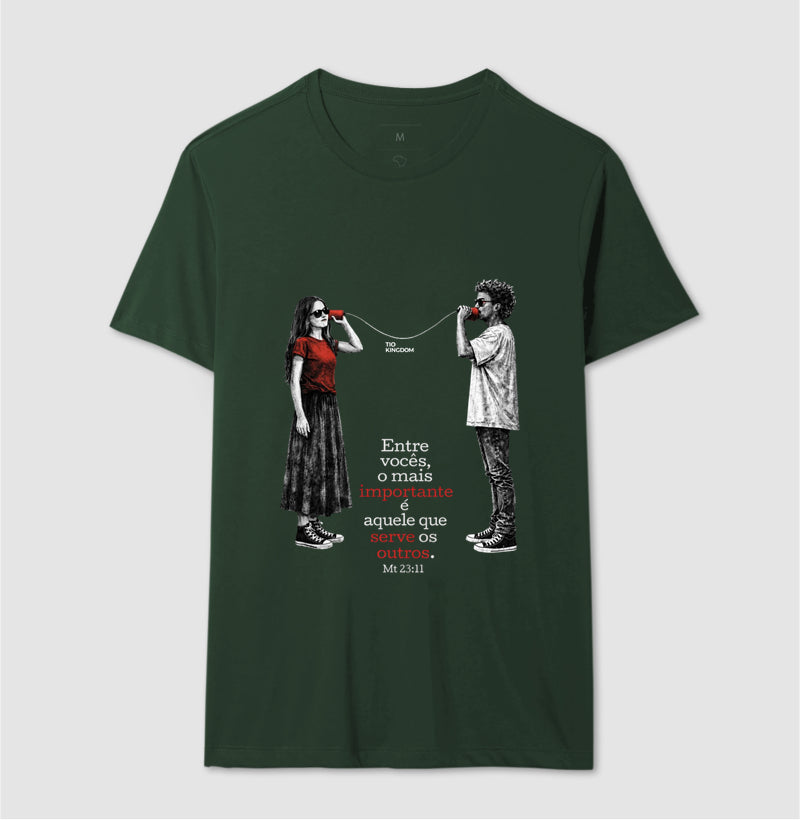 CAMISETA SERVIR É PROPÓSITO