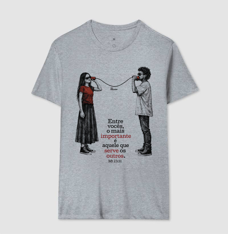 CAMISETA SERVIR É PROPÓSITO