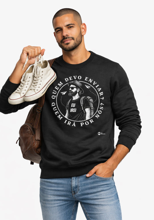 BLUSA MOLETOM 
EU IREI