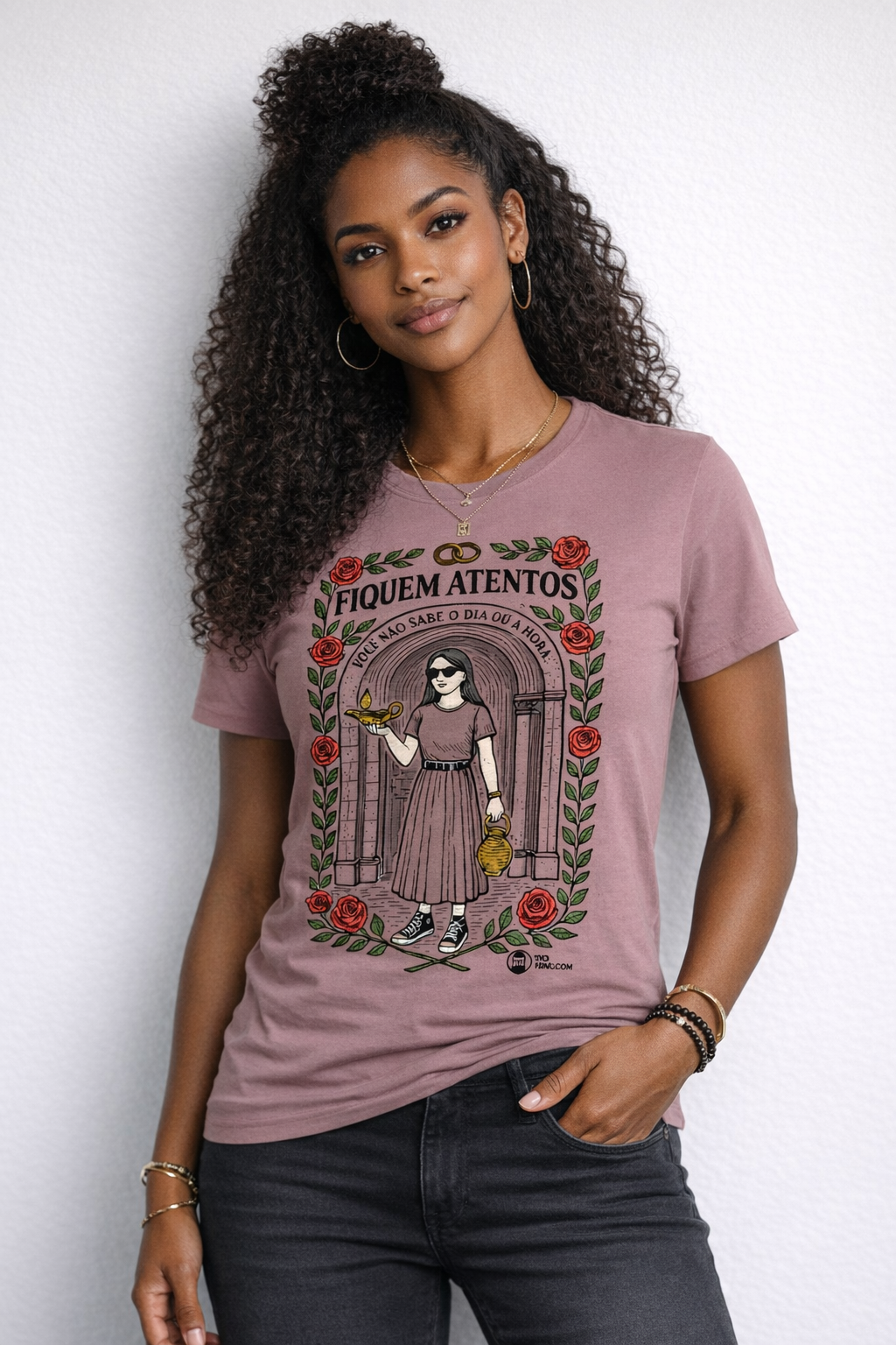 CAMISETA GOSPEL FIQUEM ATENTOS