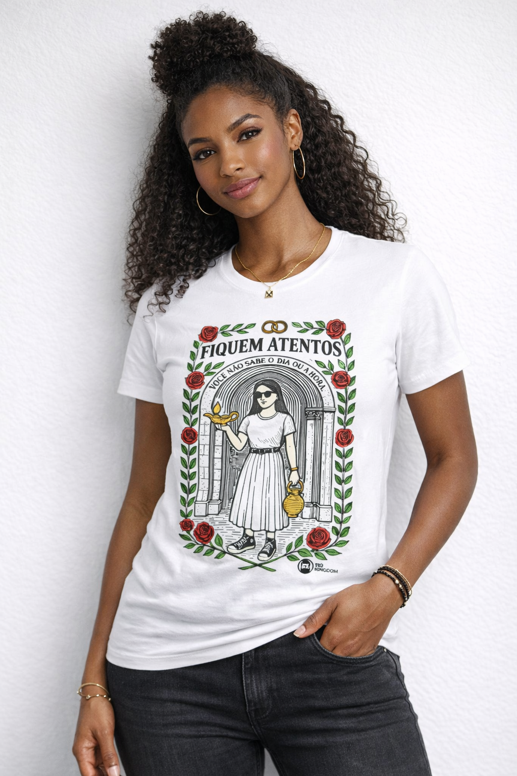 CAMISETA FIQUEM ATENTOS