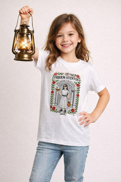 CAMISETA INFANTIL FIQUEM ATENTOS