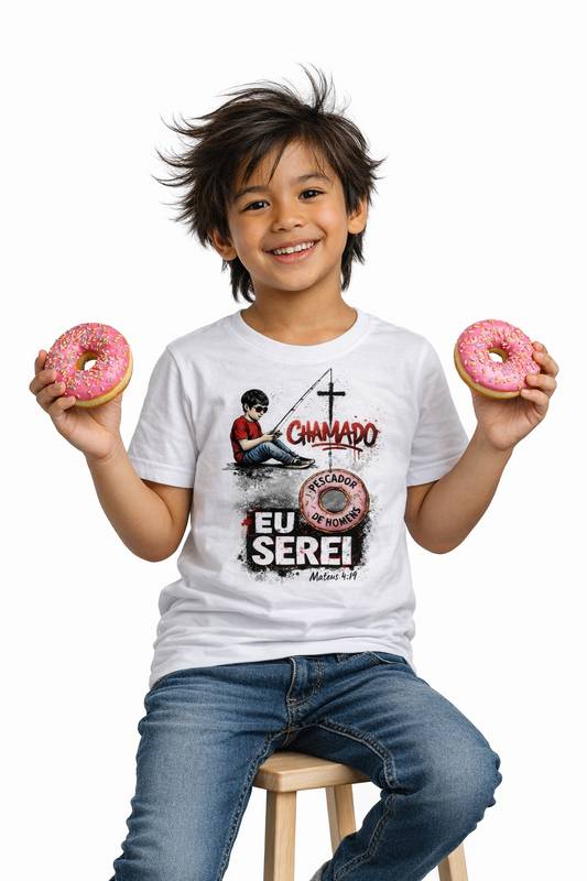 CAMISETA INFANTIL PESCADOR