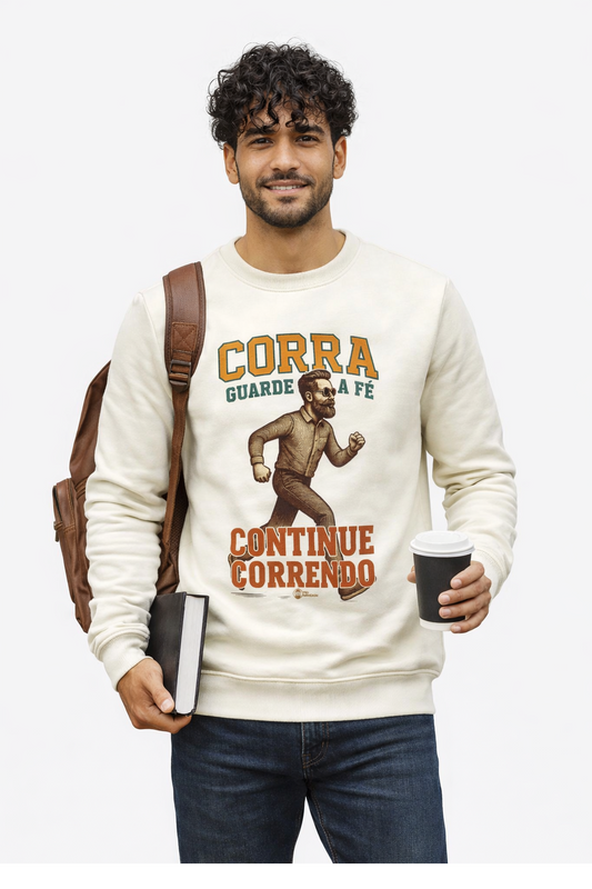 BLUSA MOLETOM 
CORRIDA DA FÉ