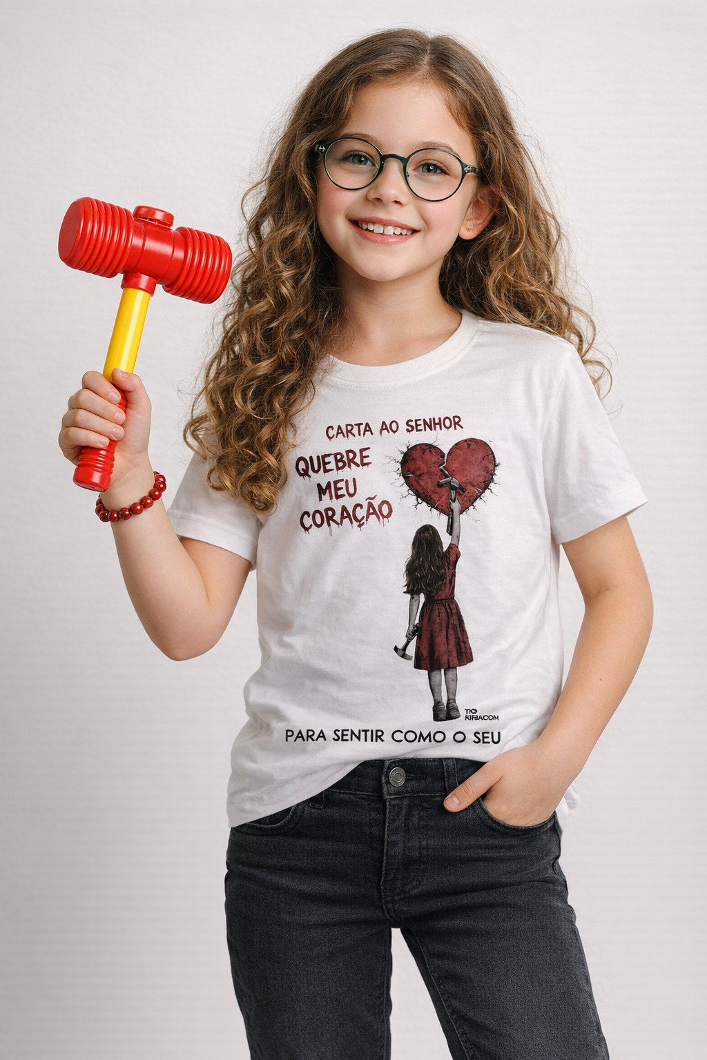 CAMISETA CORAÇÃO QUEBRADO