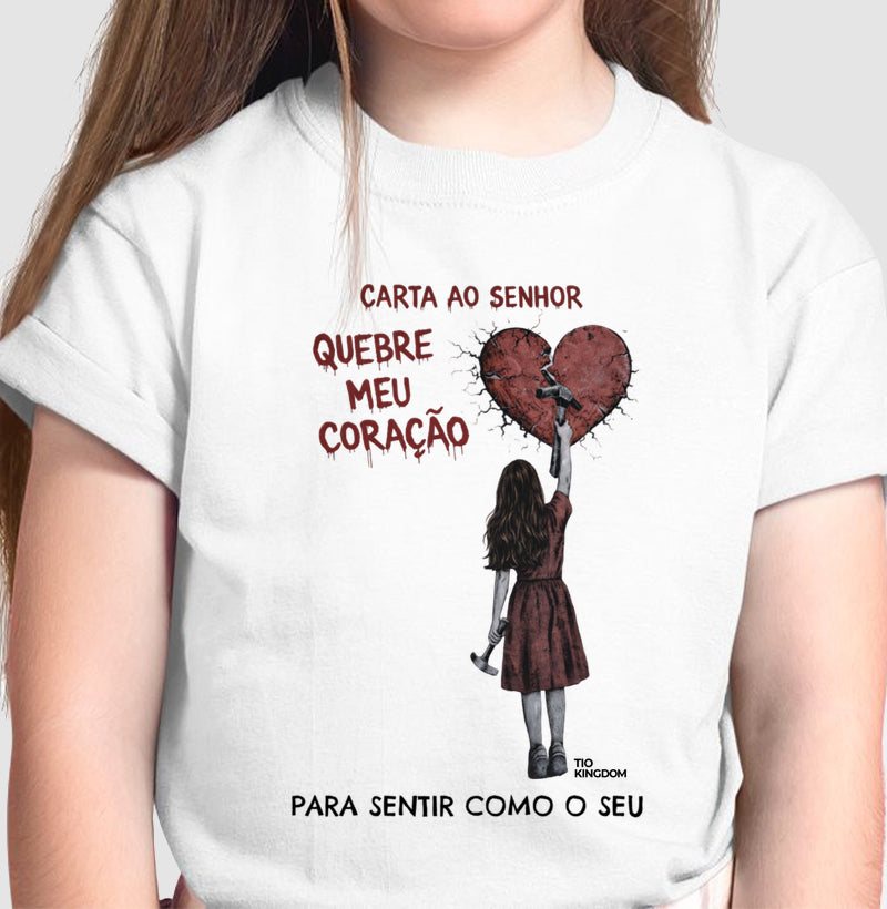 CAMISETA CORAÇÃO QUEBRADO