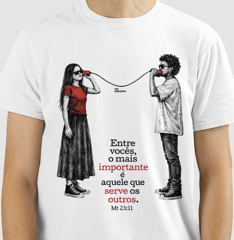 CAMISETA SERVIR É PROPÓSITO