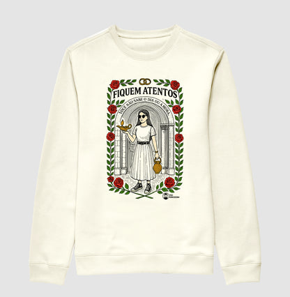 BLUSA MOLETOM 
FIQUEM ATENTOS