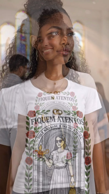 CAMISETA GOSPEL FIQUEM ATENTOS